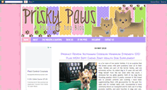 Desktop Screenshot of priskypaws.com